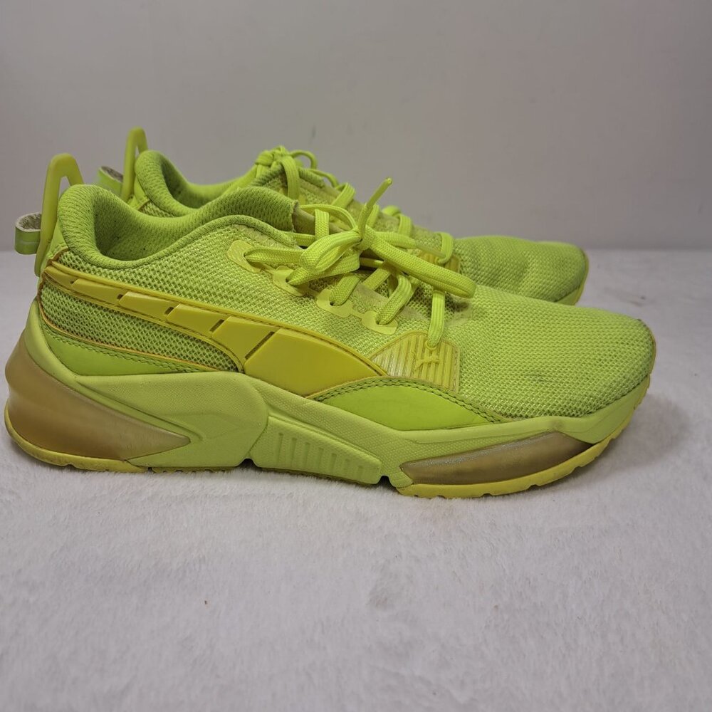 PUMA LQDCELL Optic Sheer Green Color Women’s Size 8.5 Running Shoes Pre-owned